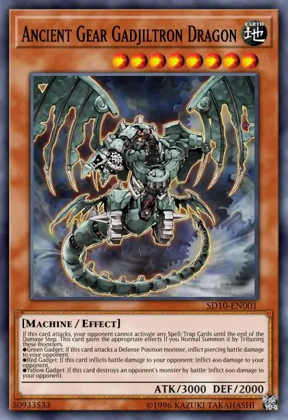 Ancient Gear Gadjiltron Dragon